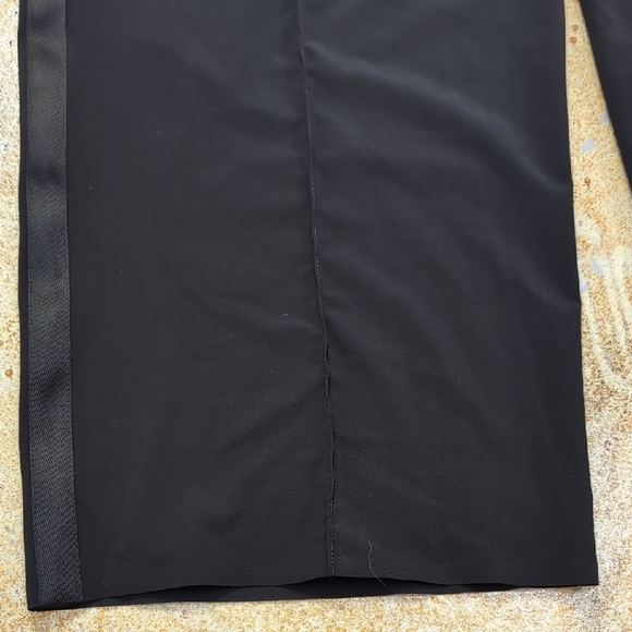 Athleta Black Wide-Leg High-Waist Trouser Pants Size 14 P - Picture 3 of 15